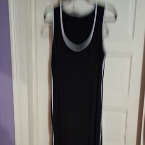 Forever 21 Black and White Maxi Dress